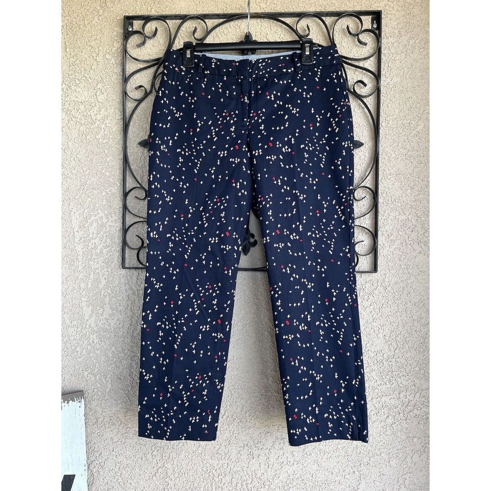 Talbots signature ankle pants - size 6 - navy blue